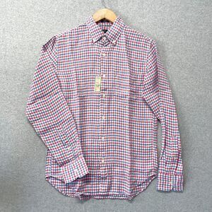 J.CREW MEN'S LINEN BLEND BUTTON UP LONGSLEEVES SLIM FIT SHIRT SIZE SMALL BNWT!